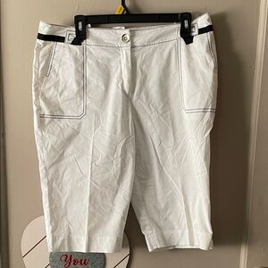 Women's White Shorts